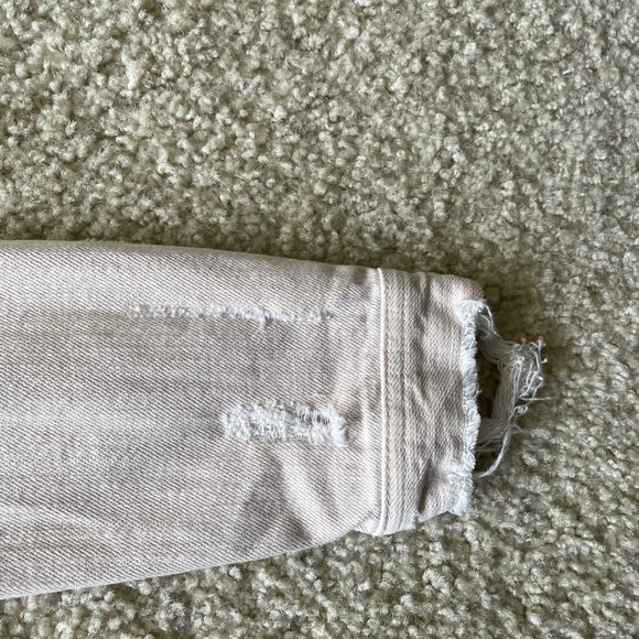 American Eagle Outfitters women's jacket pink distressed  size s - Picture 8 of 14